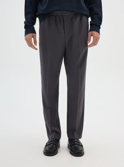 Drawstring waist trousers