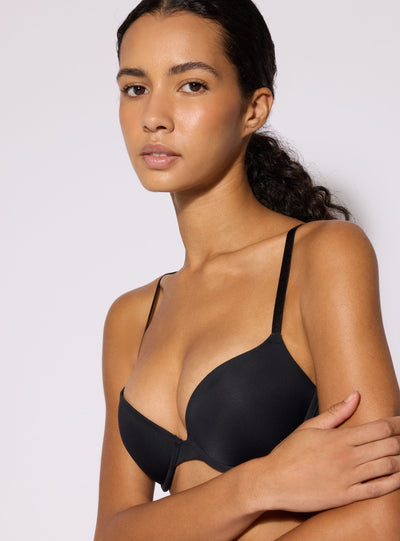 Reggiseno imbottito a tinta unita
