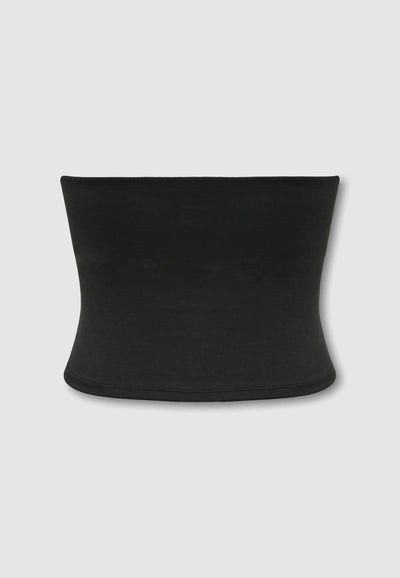 Top crop a fascia con coppe interne