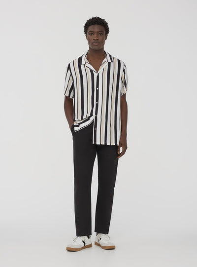 Chino trousers with drawstring