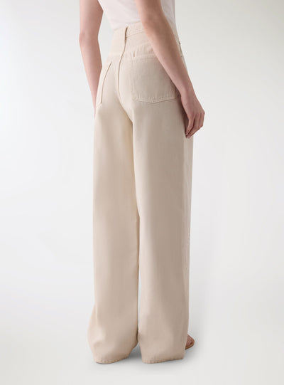 Pantalon large à clous