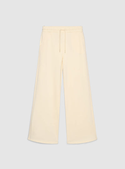 Pantaloni tuta wide leg tinta unita