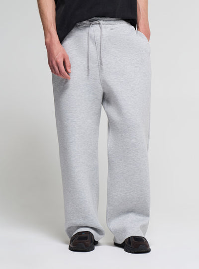 Pantaloni tuta maxi con coulisse