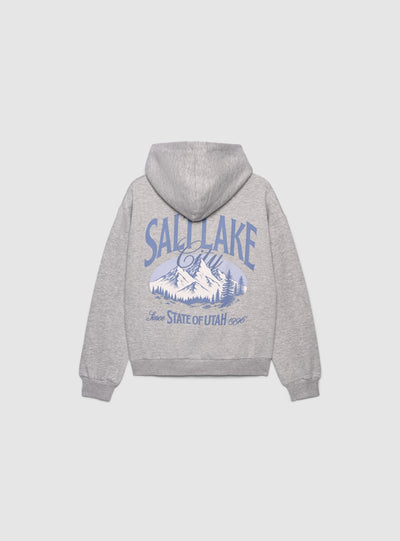 Sweat à capuche avec imprimé