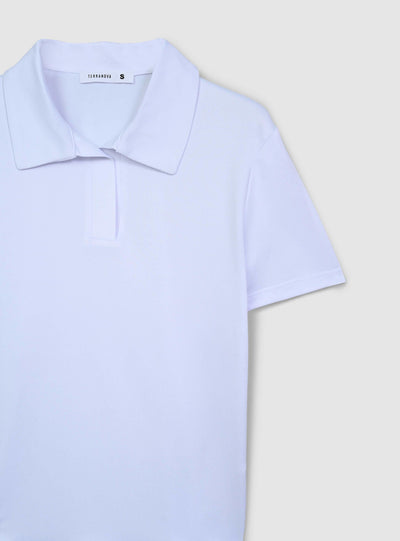 Slim fit polo majica u jednobojnoj varijanti