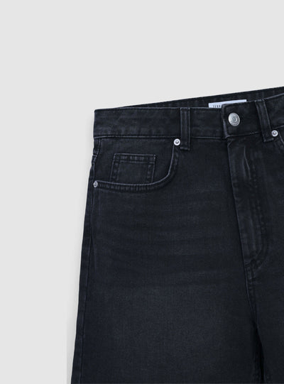 Dark denim bermuda shorts