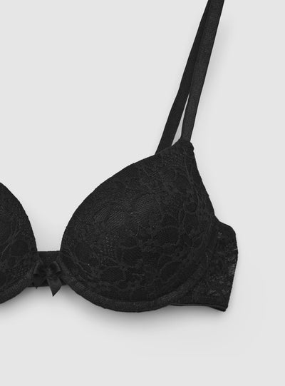 Reggiseno push-up in pizzo