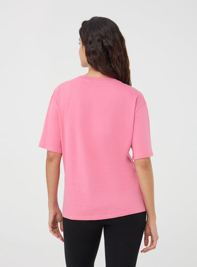 T-shirt oversize basic a tinta unita