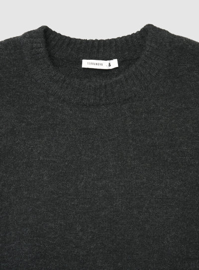 Maglia girocollo a tinta unita