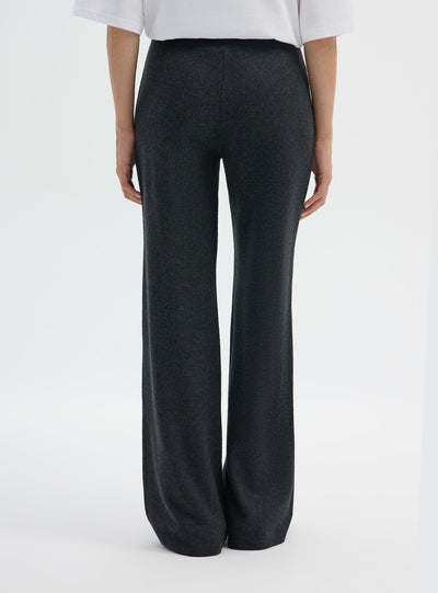 Pantaloni wide leg a tinta unita