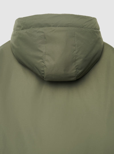 Giacca tecnica con cappuccio e zip