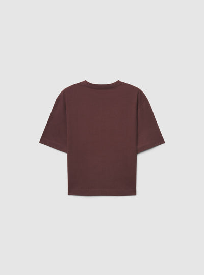 T-shirt over a tinta unita