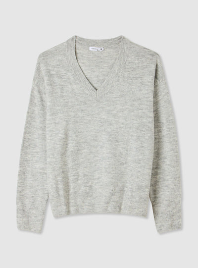 Maglia morbida con scollo a V