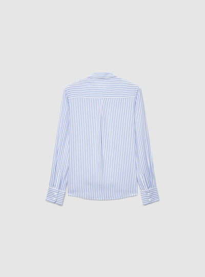 Camicia ampia a righe