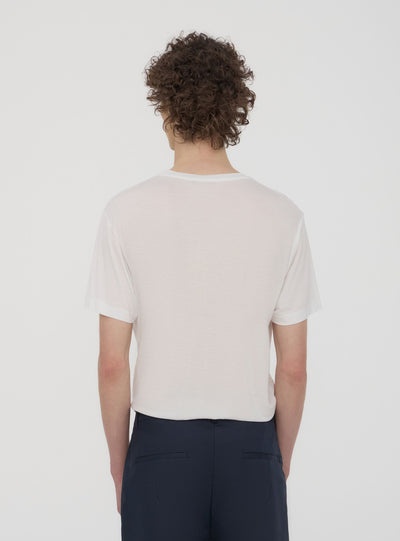Camiseta de cuello redondo