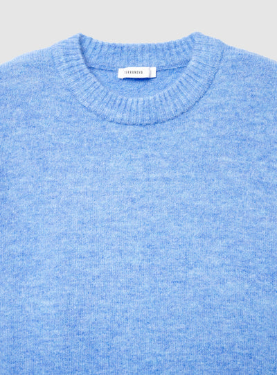 Maglia girocollo a tinta unita