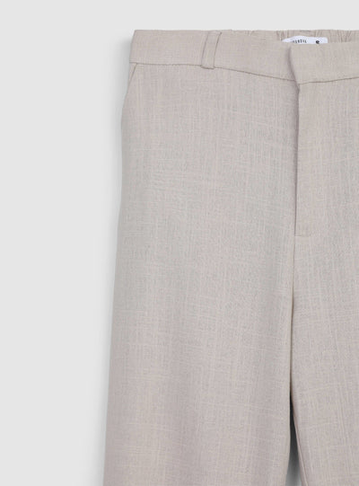 Pantaloni chino in misto lino