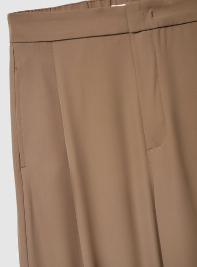 Pantaloni wide leg con pinces