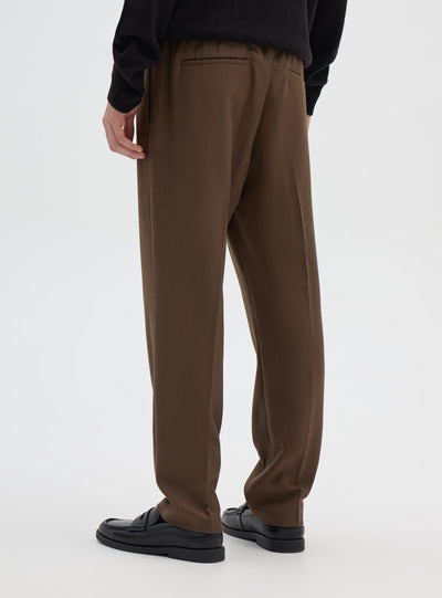 Drawstring waist trousers