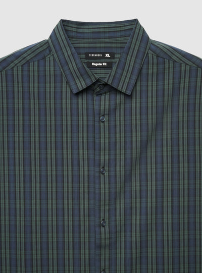 Camicia regular a quadri