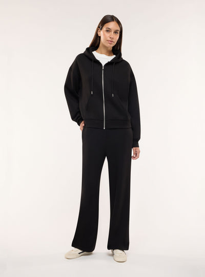 Pantaloni tuta ampi con elastico al fondo