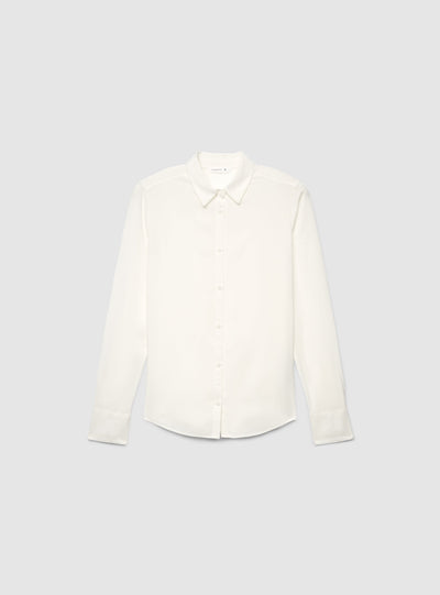 Camicia ampia a tinta unita