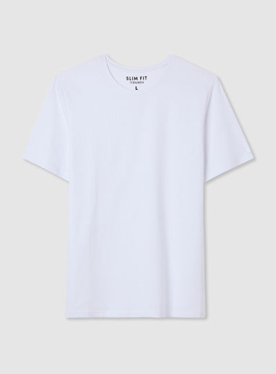 T-shirt aderente a tinta unita