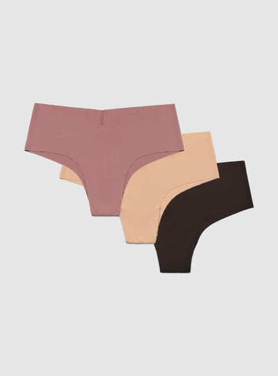 Pack 3 slip culotte a V