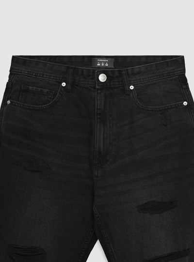 Jeans relaxed con strappi