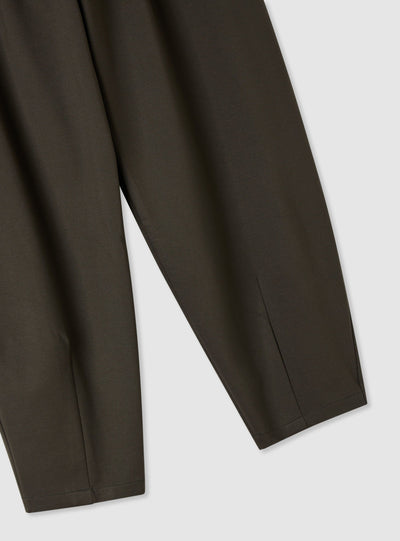 Pantalones barrel lisos