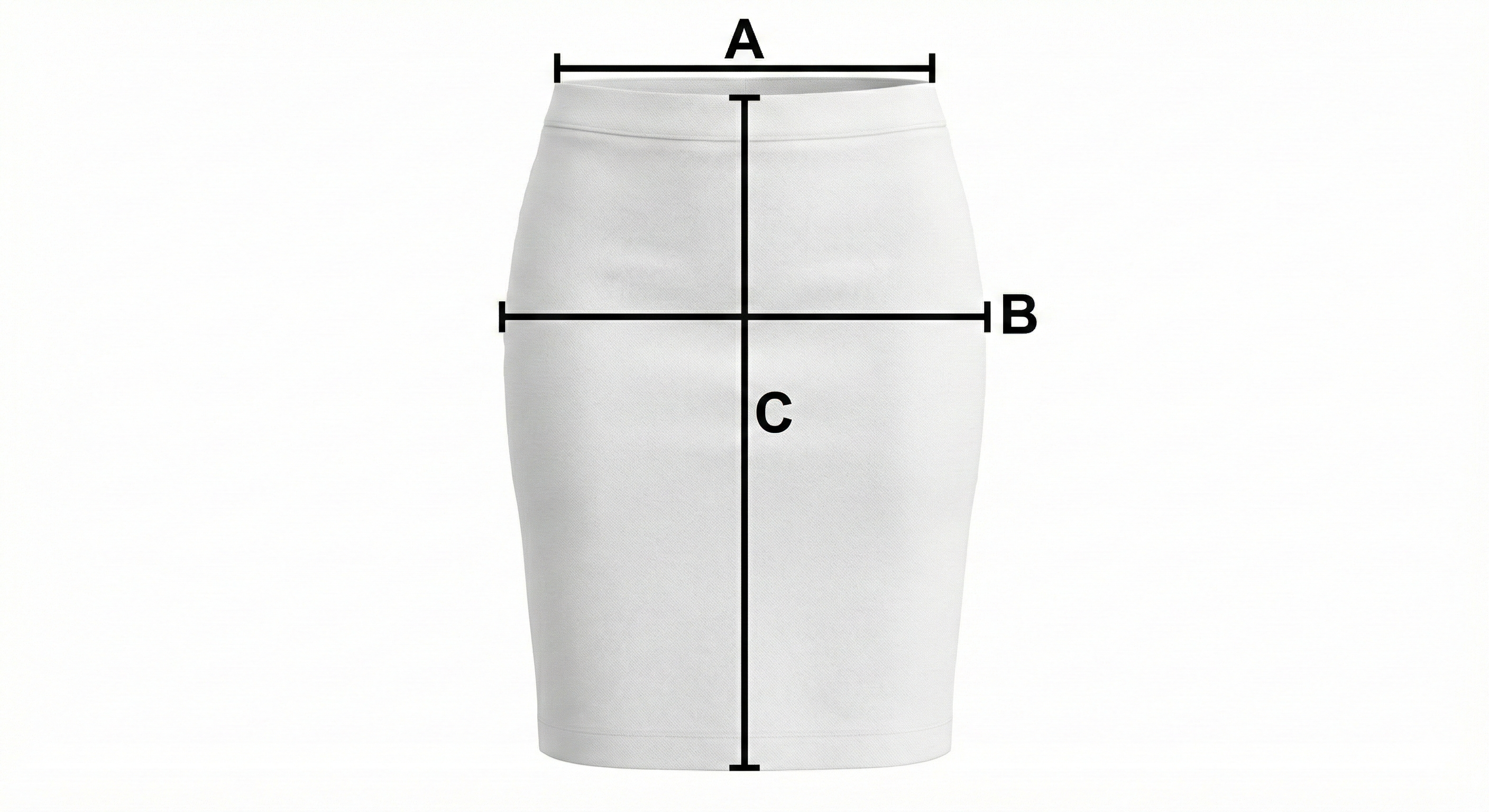 Schema delle misure - Gonna Donna