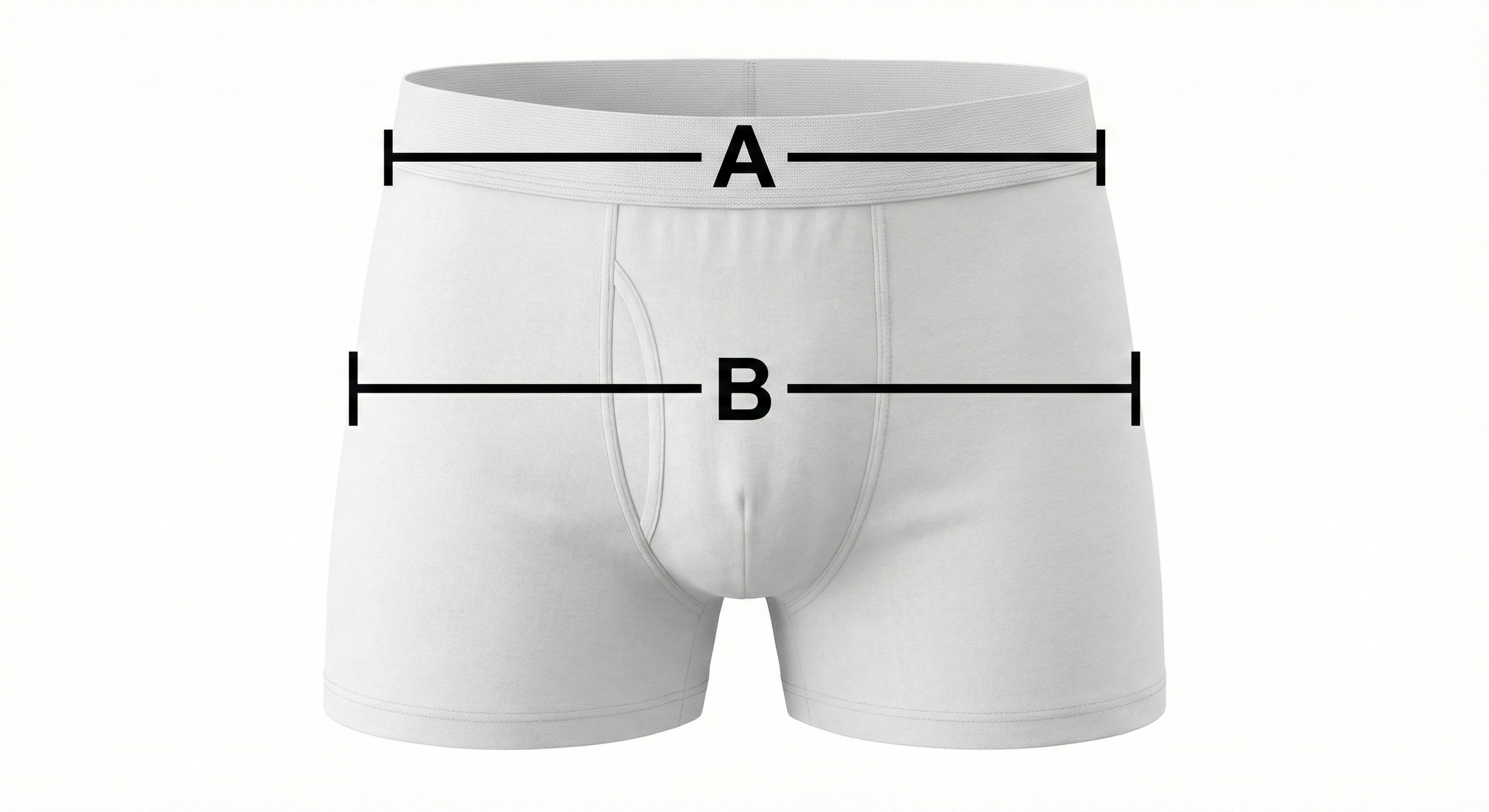 Schema delle misure - Slip Uomo