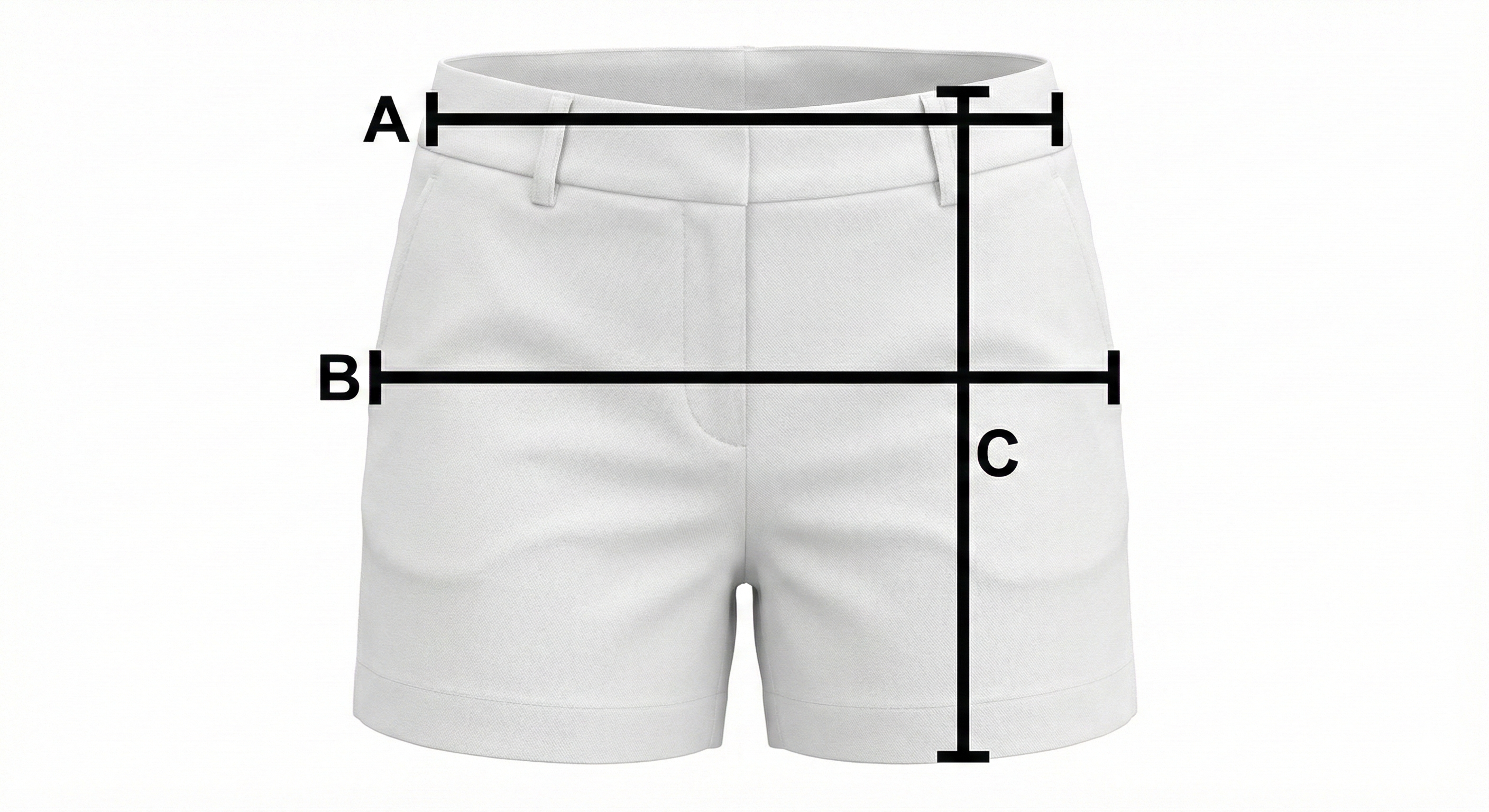 Schema delle misure - Leggings Corto Bambina