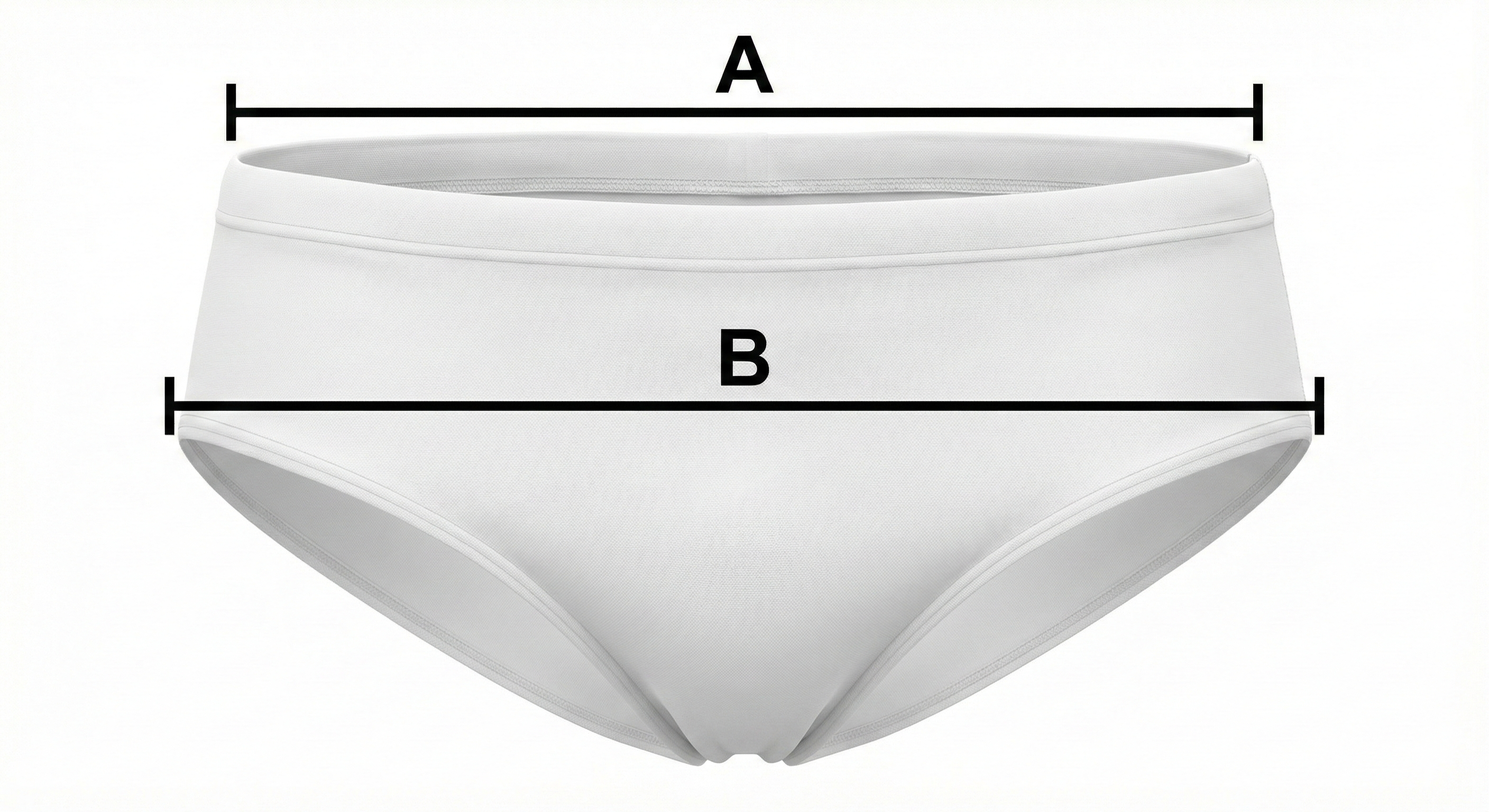 Schema delle misure - Slip mare Uomo