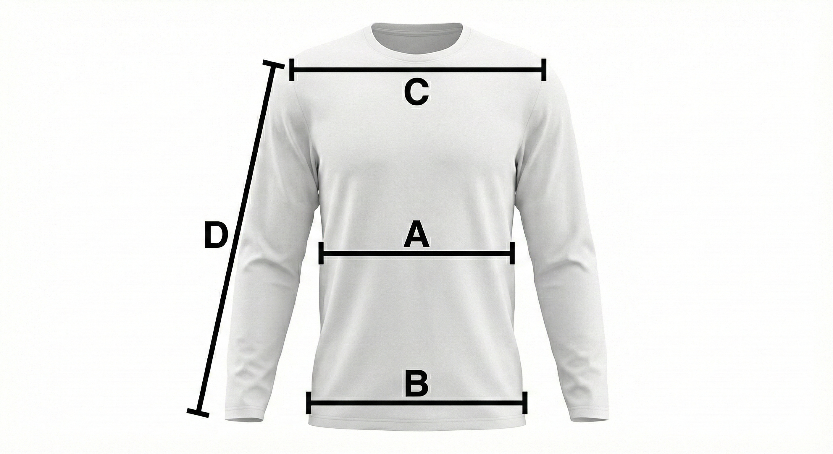 Schema delle misure - T-Shirt ML Bambino
