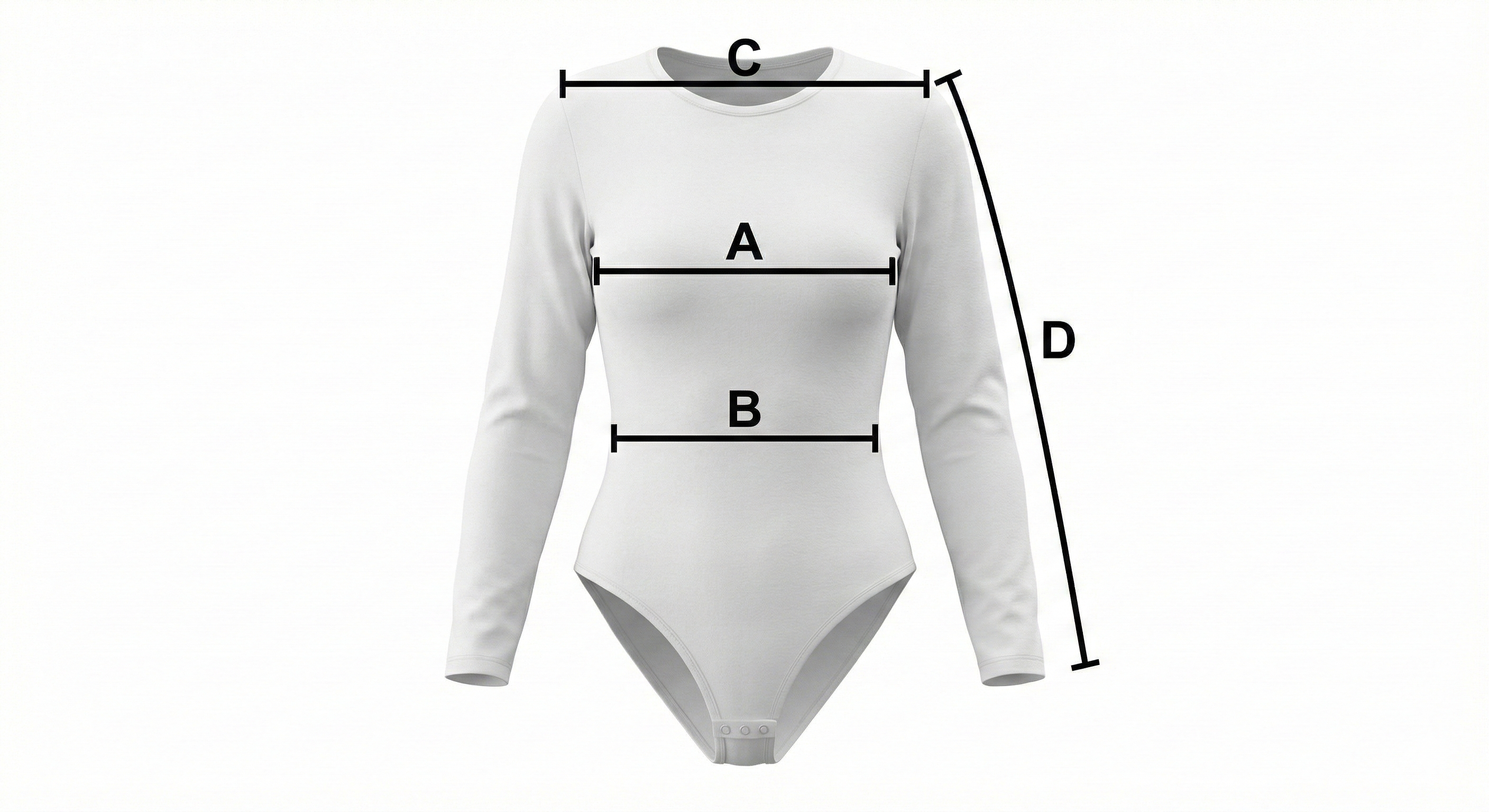 Schema delle misure - Body Donna