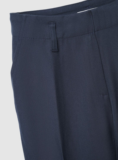 Pantaloni wide leg a tinta unita