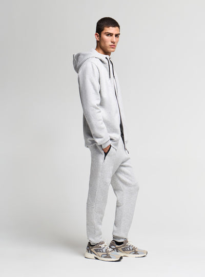 Pantaloni tuta con zip e coulisse