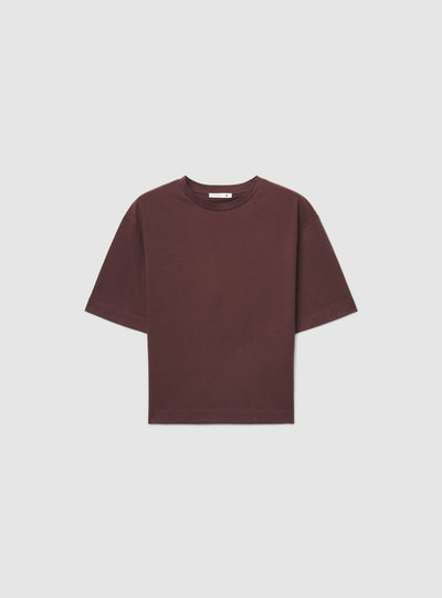 T-shirt over a tinta unita
