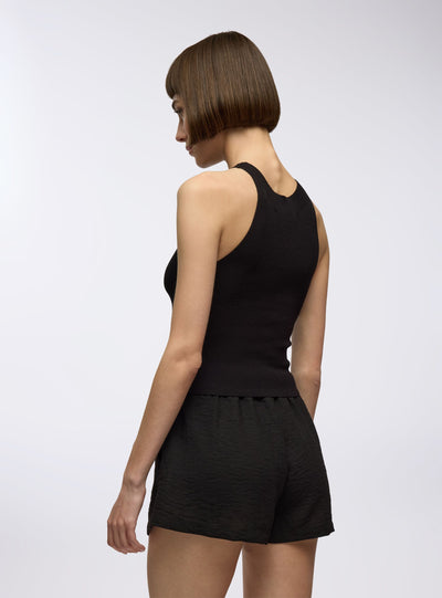Shorts tessuto leggero con coulisse