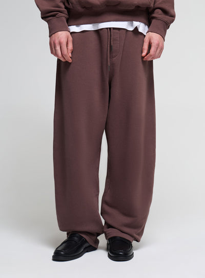 Pantaloni tuta balloon a tinta unita