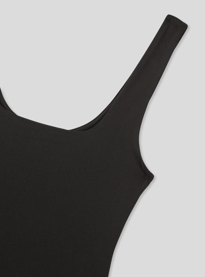 Body con scollo quadrato