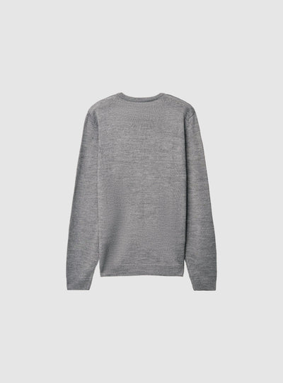 Maglia girocollo a tinta unita