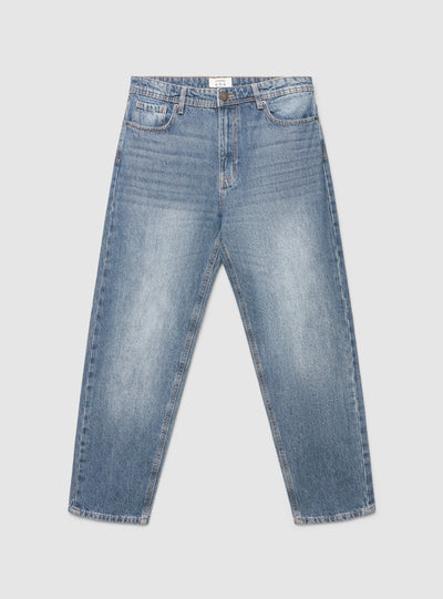 Five-pocket baggy jeans