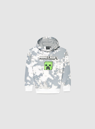 Felpa con cappuccio minecraft® tie dye