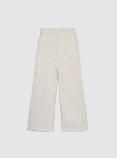 Pantaloni tuta wide leg tinta unita