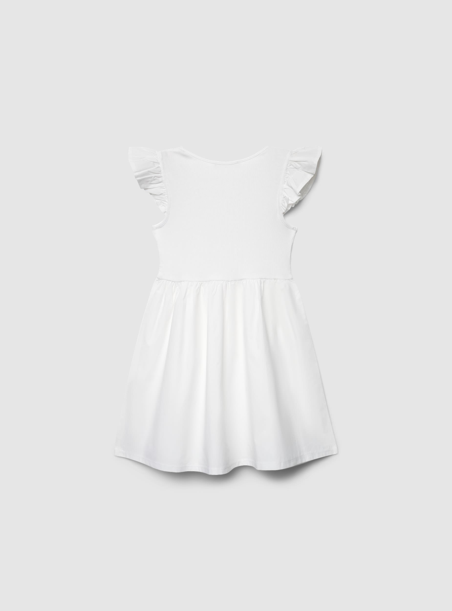 plain white skater dress White Skater Dresses