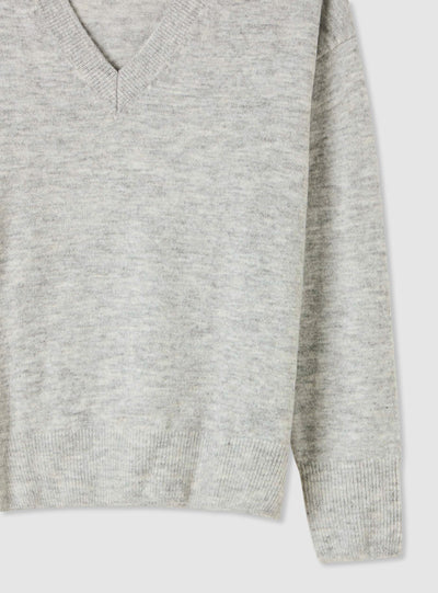 Maglia morbida con scollo a V