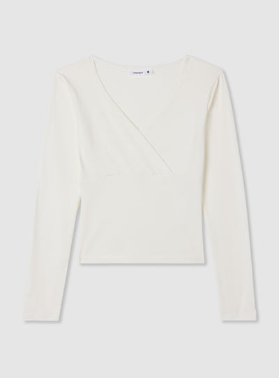 Langarmshirt uni