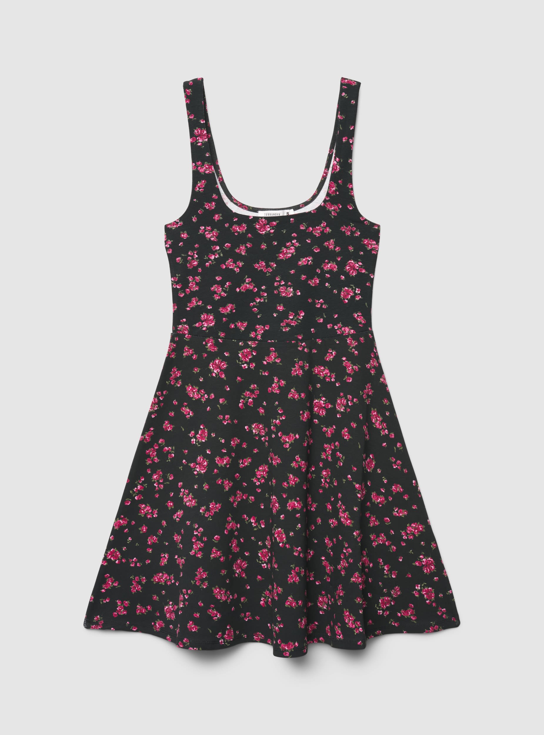 Skater dress with floral print Skater dress with floral print